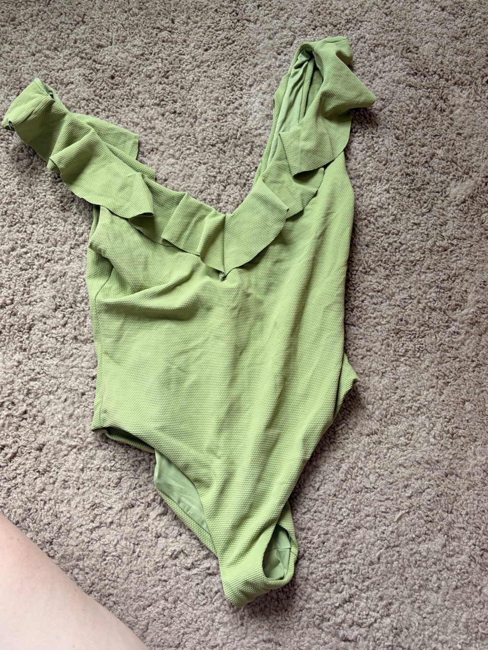 Eberjey Loreta One Piece Swimsuit in Pear